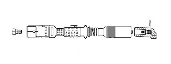 Fisa bujii MERCEDES-BENZ E-CLASS (W211) (2002 - 2009) BREMI 197E27