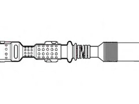 Fisa bujii MERCEDES-BENZ SLK (R170) (1996 - 2004) BREMI 197E27