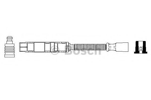 Fisa bujii MERCEDES C-CLASS T-Model (S203) (2001 - 2007) BOSCH 0 356 912 952 piesa NOUA