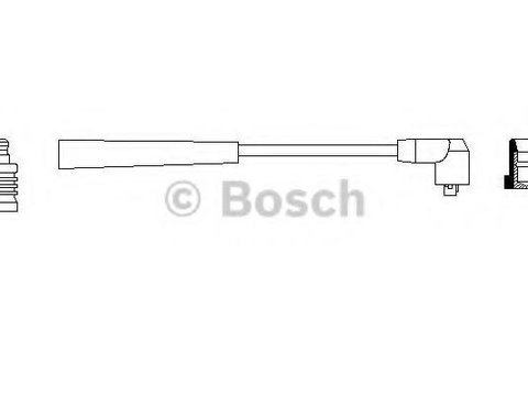 Fisa bujii MITSUBISHI COLT (A15_A), MITSUBISHI COLT Mk II (C1_A), MITSUBISHI COLT Mk III (C5_A) - BOSCH 0 986 356 008