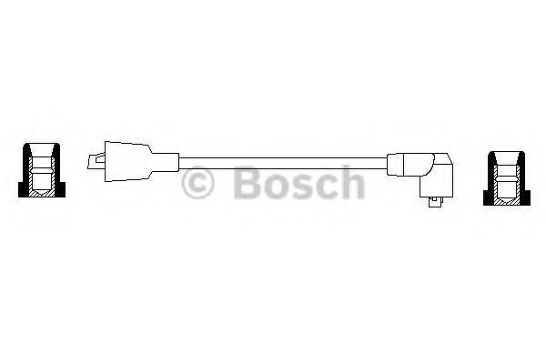 Fisa bujii OPEL COMMODORE B cupe, OPEL COMMODORE B, OPEL KADETT D (31_-34_, 41_-44_) - BOSCH 0 986 356 049