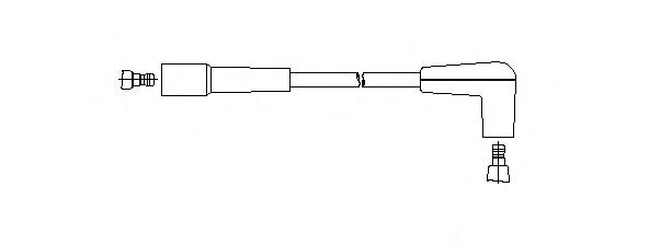 Fisa bujii OPEL KADETT D (31_-34_, 41_-44_), OPEL MONZA E (39_, 49_), OPEL KADETT E Cabriolet (43B_) - BREMI 313/50