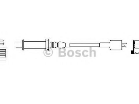 Fisa bujii PEUGEOT 104, TALBOT SAMBA (51A), PEUGEOT 205 (741A/C) - BOSCH 0 986 356 070