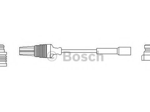 Fisa bujii PEUGEOT 106 I (1A, 1C) (1991 - 1996) BOSCH 0 986 356 073 piesa NOUA