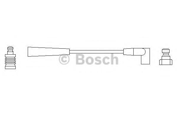 Fisa bujii RENAULT EXTRA caroserie (F40_, G40_), RENAULT CLIO (B/C57_, 5/357_), OPEL KADETT D (31_-34_, 41_-44_) - BOSCH 0 986 356 061