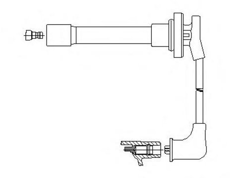 Fisa bujii ROVER 200 hatchback (XW), ROVER 400 (XW), ROVER 400 Tourer (XW) - BREMI 655/40