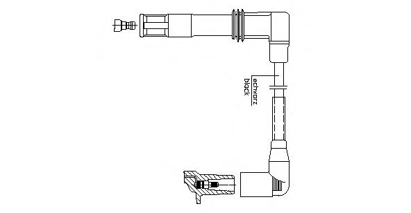 Fisa bujii VW POLO (9N_) (2001 - 2012) BREMI 1A13E43