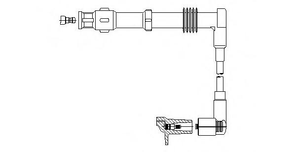 Fisa bujii VW SCIROCCO (53B), SEAT TOLEDO (1L), VW PASSAT (3A2, 35I) - BREMI 113/75