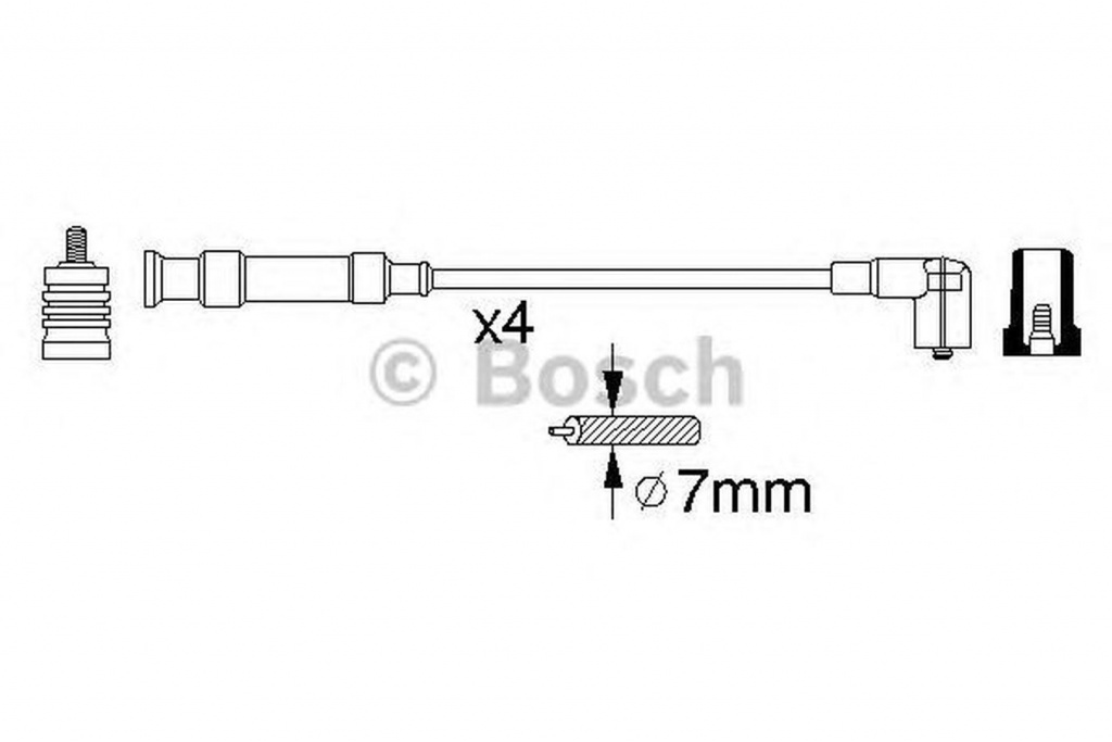 Fise bujii ALFA ROMEO 155 167 BOSCH 0356912827