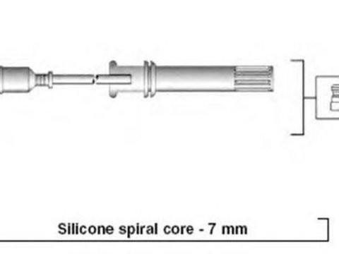 Fise bujii ALFA ROMEO 155 167 MAGNETI MARELLI 941045280515