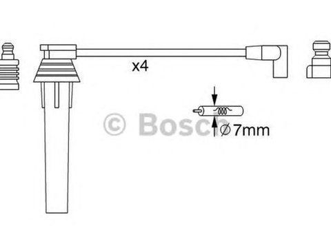 Fise bujii CHRYSLER STRATUS JA BOSCH 0986357270