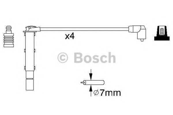 Fise bujii FIAT MAREA 185 BOSCH 0986356787