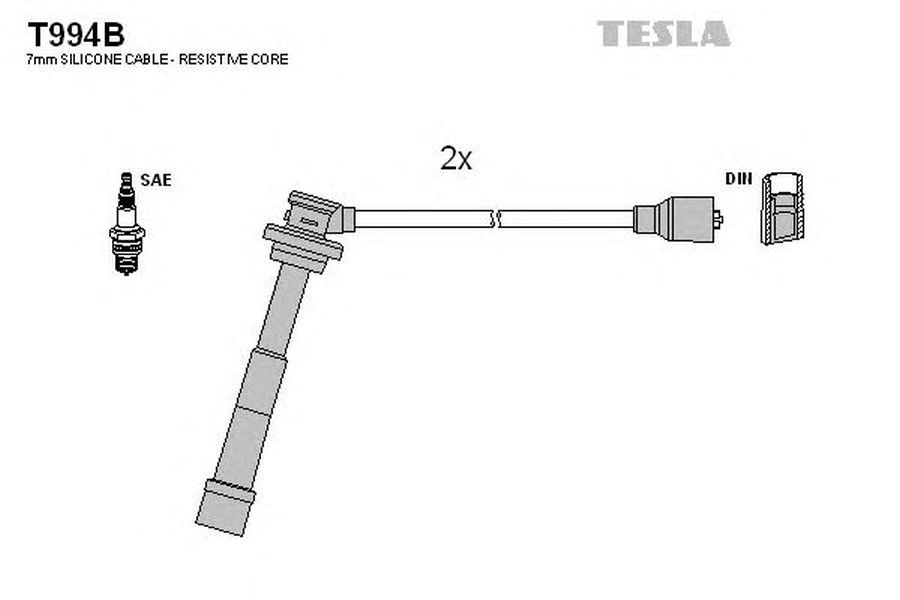 Fise bujii FIAT SEDICI FY TESLA TES T994B