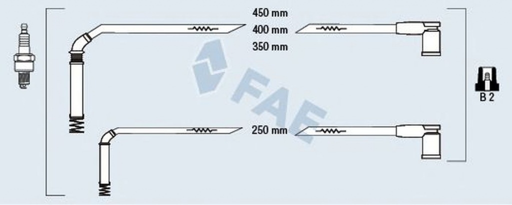 Fise bujii FORD FUSION JU FAE 85126