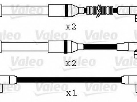 Fise bujii FORD TRANSIT platou sasiu E VALEO 346087