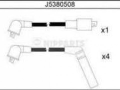 Fise bujii HYUNDAI H-1 caroserie NIPPARTS J5380508