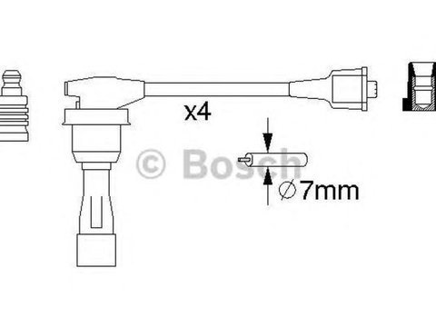 Fise bujii HYUNDAI SONATA III Y-3 BOSCH 0986356974