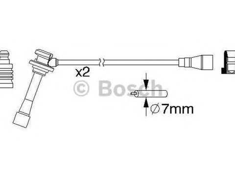 Fise bujii KIA SPORTAGE K00 BOSCH 0986357203