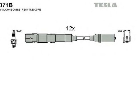 Fise bujii MERCEDES-BENZ C-CLASS T-Model S203 TESLA TES T071B