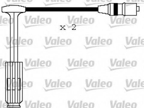 Fise bujii MERCEDES-BENZ CLK Cabriolet A208 VALEO 346145 PieseDeTop