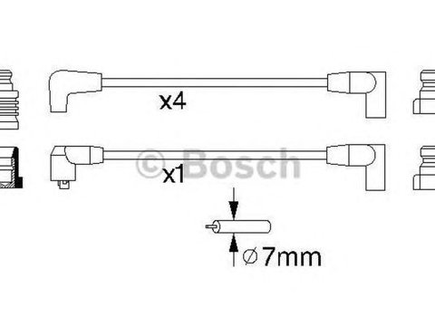 Fise bujii VOLVO 460 L 464 BOSCH 0986356885