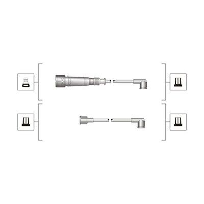 Fise bujii VW GOLF III Variant 1H5 MAGNETI MARELLI 941319170003