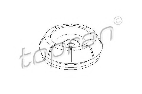 Flansa amortizor OPEL COMBO caroserie inchisa/combi (2001 - 2016) TOPRAN 200 448