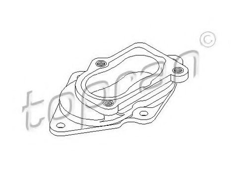 Flansa carburator VW JETTA   (16) (1978 - 1987) TOPRAN 100 226