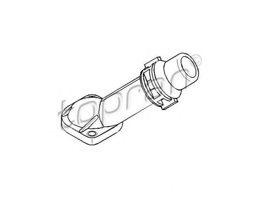 Flansa lichid racire Skoda SUPERB (3U4) 2001-2008, VW Passat Variant (3B6) 2000-2005, VW Passat Variant (3B5) 1997-2001