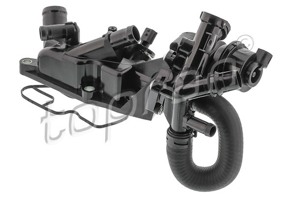 Flansa lichid racire TOPRAN 702488 la masina RENAULT MEGANE III cupe (DZ0/1_) 2012 2013 2014 2015