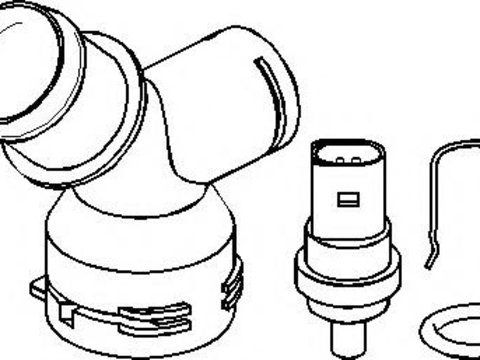 Flansa lichid racire VW TOURAN (1T1, 1T2), AUDI A3 (8P1), VW RABBIT V (1K1) - TOPRAN 111 237