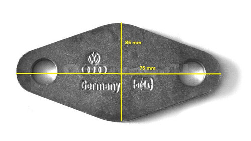 FLANSA METALICA PENTRU EGR - VW , AUDI ,