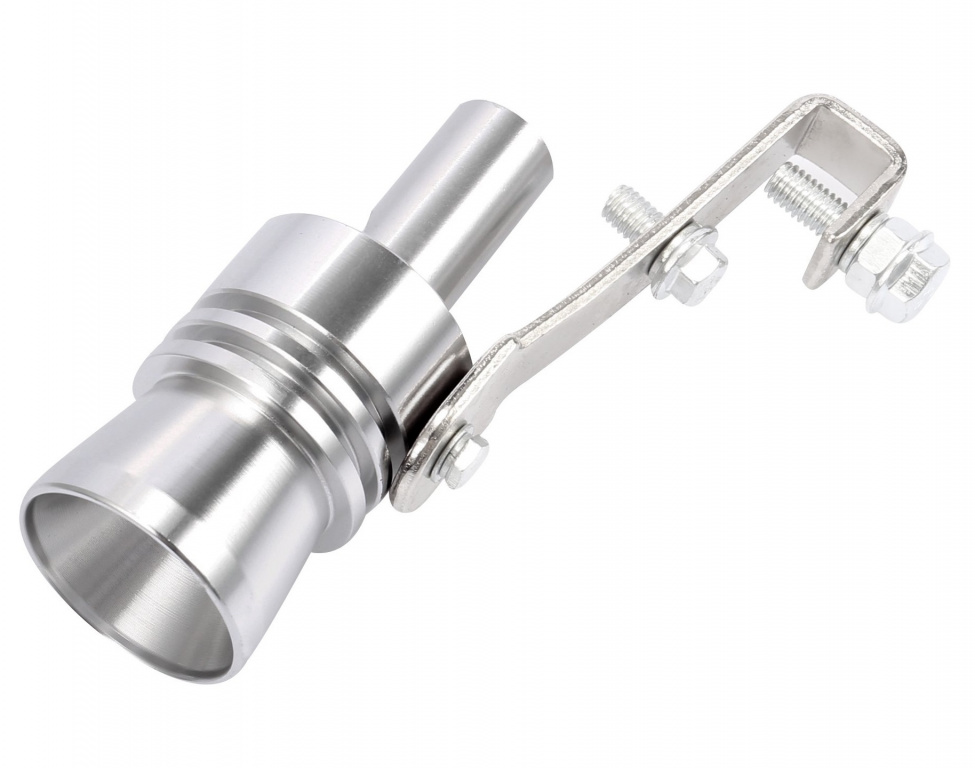 Fluier Toba Marime L Pentru Motor Intre 2000 - 2400 cc L Argintiu 8054