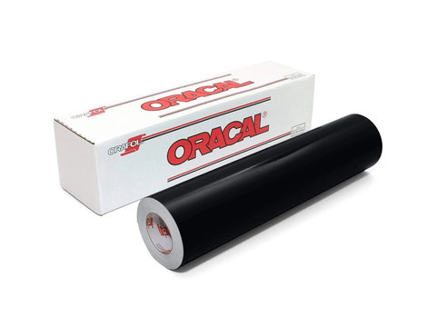 Folie auto NEGRU LUCIOS la rola 1.26 x 50m. ORACAL 641 AL-151119-1