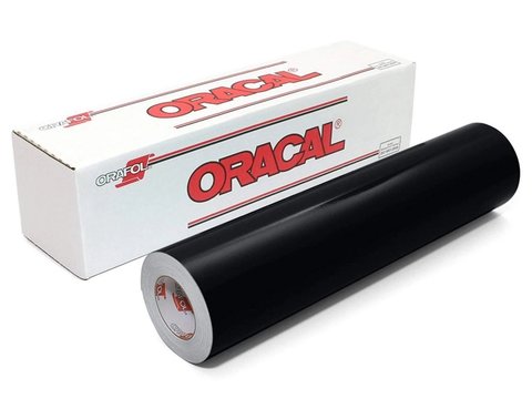 Folie Auto Oracal Negru Lucios La Rola 1.26 x 50M 641 151119-1