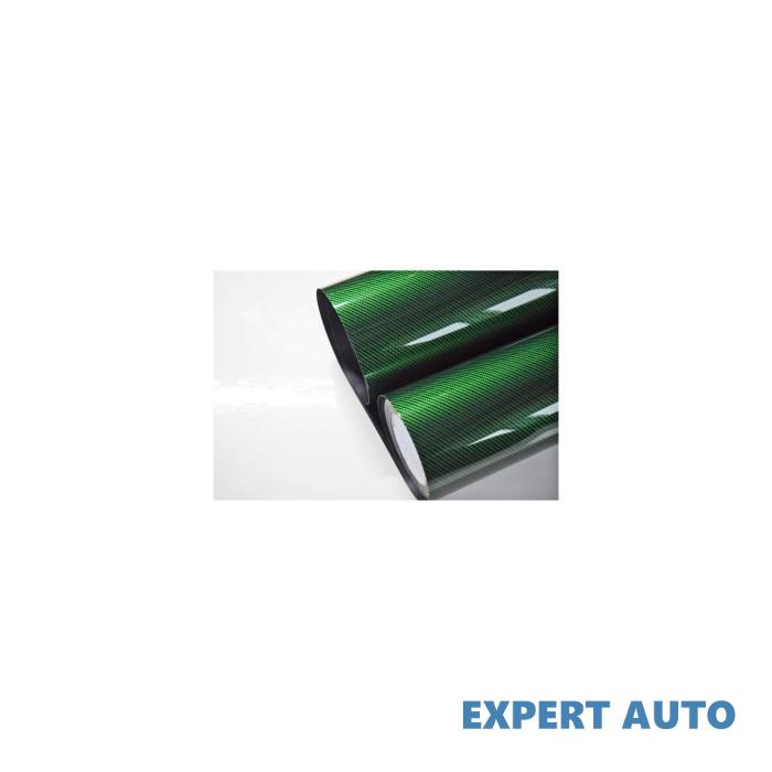 Folie carbon verde 9d premium 1,5mx1m cod: n-gtc04