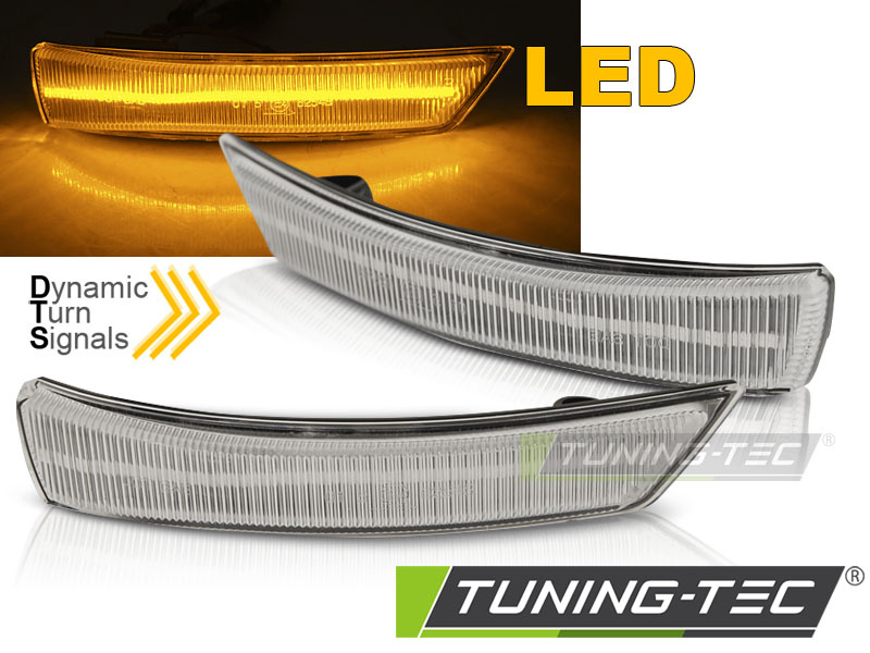 FORD FOCUS MK2 MK3 08-17/ MONDEO MK4 10-14 SEQ LED WHITE