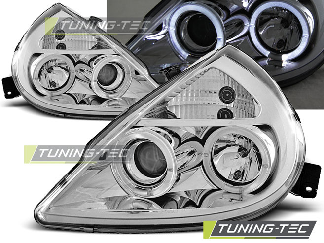FORD KA 11.96-08 ANGEL EYES Crom look