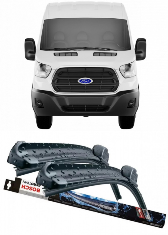 Ford Transit Bus Set 2 stergator parbriz Bosch Aerotwin 600/475mm compatibile cu Ford TRANSIT Bus (FD_ _, FB_ _, FS_ _, FZ_ _, FC_ _) (2000-2014) (65 cm / 55 cm) 3397010302-breloc242