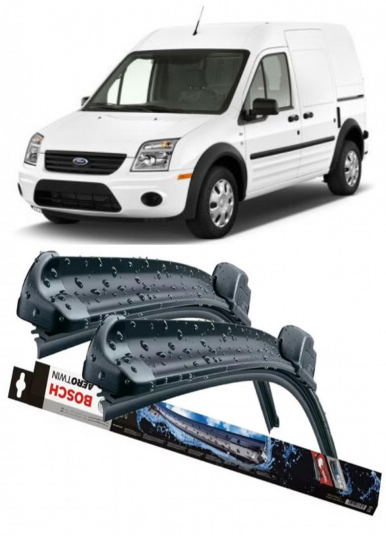 Ford Transit Set 2 stergator parbriz Bosch Bosch Aerotwin 75 cm/75 cm compatibile cu Ford Transit ConneCT V408 Box Body/Mpv din 2013 (75 cm / 75 cm) 3397014214-breloc2306