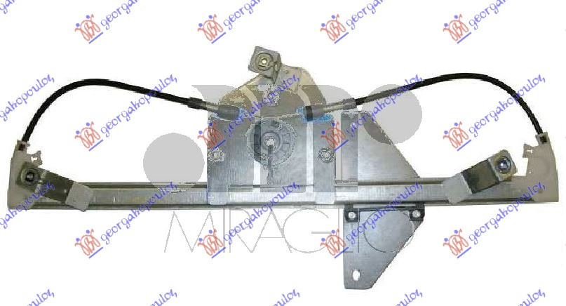 FRONT WINDOW REGULATOR ELECTRICAL (W/O MOTOR) (A QUALITY) - RENAULT RENAULT KADJAR 15-19, RENAULT, RENAULT KADJAR 15-19, 676007041