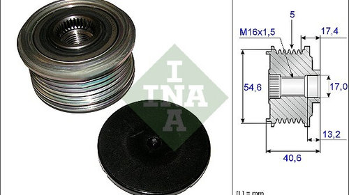 Fulie alternator 535 0109 10 INA pentru 