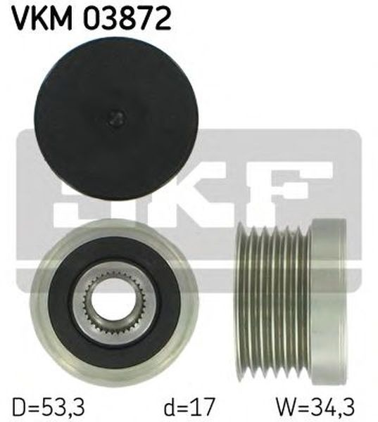 Fulie Alternator BMW 3 cupe E46 SKF VKM03872