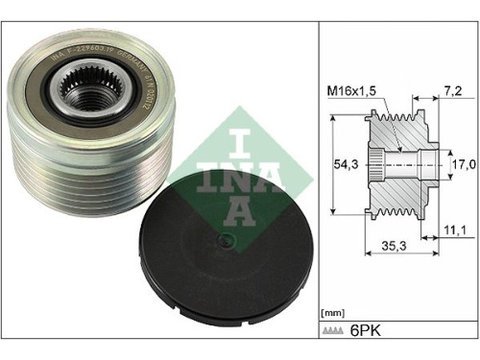 Fulie alternator Ina 535003910