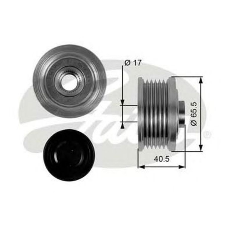 Fulie alternator LANCIA LYBRA 839AX GATES OAP7032
