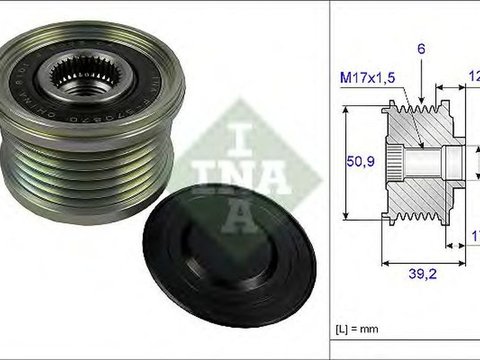 Fulie alternator MAZDA CX-3 DK INA 535024710