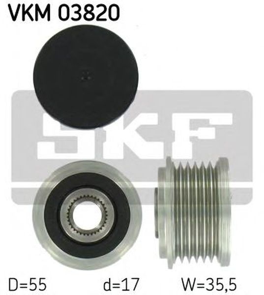 Fulie Alternator MERCEDES-BENZ E-CLASS T-Model S211 SKF VKM03820