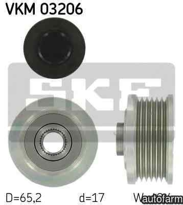 Fulie alternator OPEL ASTRA H L48 SKF VKM 03206