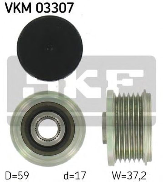 Fulie Alternator PEUGEOT PARTNER caroserie SKF VKM03307