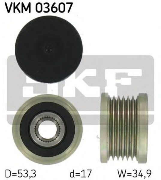 Fulie Alternator RENAULT CLIO III BR0 1 CR0 1 SKF 